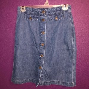 Jean skirt